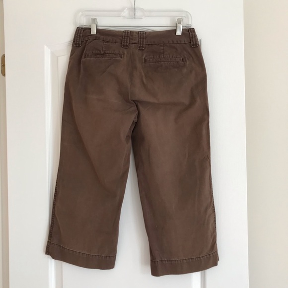 🐥4/$30🐥Gap crop Capri loose-fit chino - Picture 2 of 7